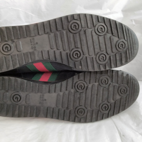 Gucci GG Guccissima Web Stripe sneakers men's 10 - Picture 9 of 16